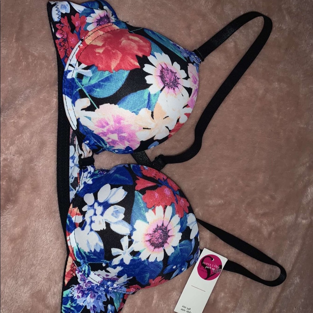 Flower bra brand new!